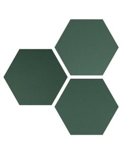 Керамогранит Six Hexa Green 14х16 см Wow