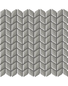 Мозаика Materika Mosaico Smart Dark Grey 29 6x31см Ibero