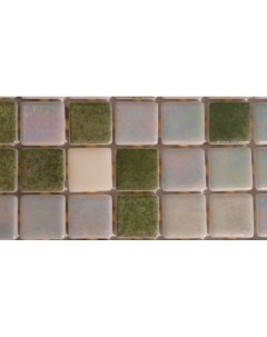 Стеклянная мозаика Fоsfo Mix Green Premium 31 3х49 5 см Ezarri