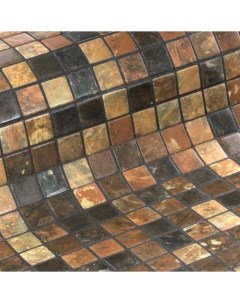 Стеклянная мозаика Zen Riverstone 31 3х49 5 см Ezarri