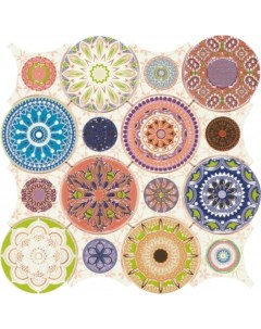 Керамическая мозаика Ceramic Mosaics Mandala 28х28 см Dune