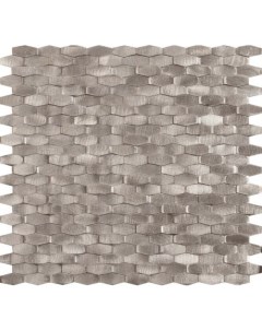 Керамическая мозаика Materia Mosaics Halley Silver 28 4х30 см Dune