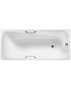 Чугунная ванна Start 170x75 UR БП э0001105 с отверстиями для ручек без антискользящего покрытия Wotte