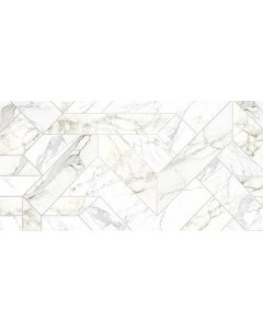 Керамогранит Rhapsody Outline White Levigato Rettificato 118713 60x120 см Naxos ceramica