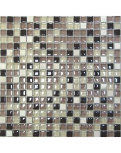Мозаика Стеклянная с камнем Glass Stone 12 30х30 см Bonaparte