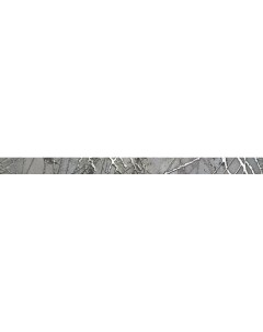 Керамический бордюр Mineral List Bright Silver 3 8х60 см Ceramiche brennero