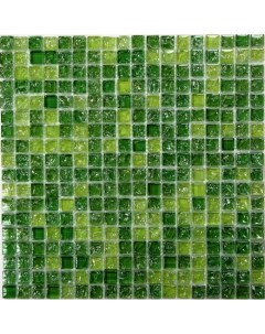 Мозаика Стеклянная Strike Green 30х30 см Bonaparte