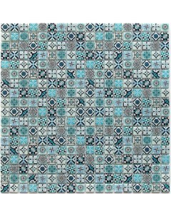 Стеклянная мозаика Xindi Blue 30х30 см Bonaparte