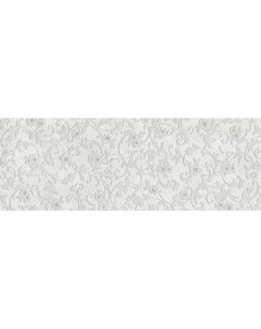 Керамическая плитка Aliza Art White настенная 25х70 см Metropol