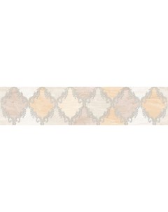 Керамический бордюр Дубай светло бежевый 11 5х50 см Beryoza ceramica (береза керамика)