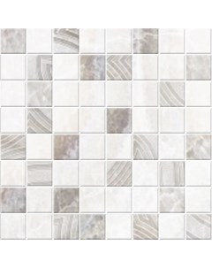 Керамическая мозаика Камелот 2 серый 2020 35 20х20 см Beryoza ceramica (береза керамика)