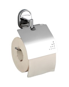 Держатель туалетной бумаги F19 F1903 с крышкой Хром Frap