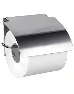 Держатель туалетной бумаги F504 с крышкой Хром Frap