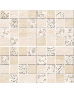 Керамическая мозаика Дубай 2 Бежевый 2020 33 20х20 см Beryoza ceramica (береза керамика)