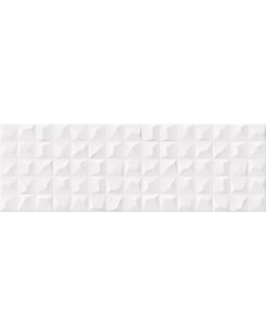 Керамическая плитка Cromatica Kleber White Brillo настенная 25х75 см Cifre