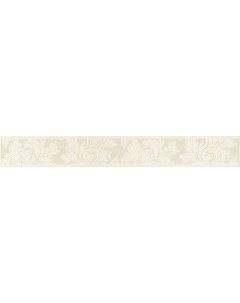Керамический бордюр Ilustre Barra Rosemary 1 Cream 6 5х50 см Domino
