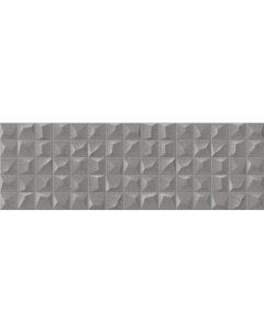 Керамическая плитка Cromatica Kleber Antracite Brillo настенная 25х75 см Cifre