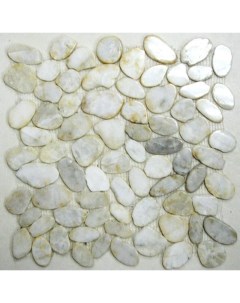 Мозаика Натуральный камень Flat White jack 30 5х30 5 см Bonaparte