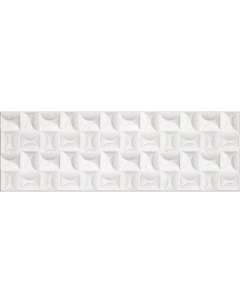 Керамическая плитка Lauretta white белый 04 настенная 30x90 см Gracia ceramica