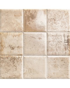 Керамическая плитка Tin Tile Cream настенная 20х20 см Mainzu