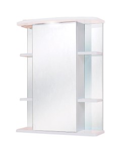 Зеркальный шкаф Глория 60 01 R 206008 с подсветкой Белый Onika
