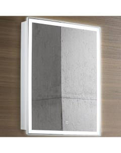 Зеркальный шкаф Киото 50 LED 00002357 с подсветкой Белый Azario