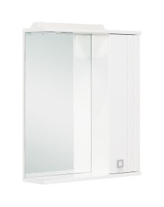 Зеркало со шкафом Лига 52 01 205202 с подсветкой Белое Onika