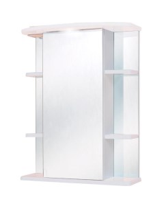 Зеркальный шкаф Глория 60 01 L 206007 с подсветкой Белый Onika