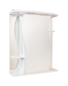 Зеркальный шкаф Лилия 65 02 206511 с подсветкой Белый Onika