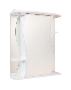 Зеркальный шкаф Лилия 55 01 R 205519 с подсветкой Белый Onika