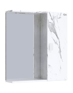 Зеркало со шкафом Марбл 65 00 У 206545 Мрамор Камень бетонный Onika