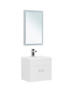 Комплект мебели для ванной Нота 50 287699 подвесной Белый Aquanet