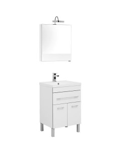 Комплект мебели для ванной Верона 58 287657 Белый Aquanet