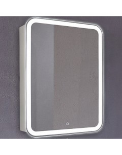 Зеркальный шкаф Фиджи 50 LED 00002362 с подсветкой Белый Azario