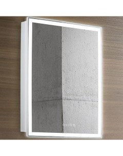 Зеркальный шкаф Киото 60 LED 00002358 с подсветкой Белый Azario