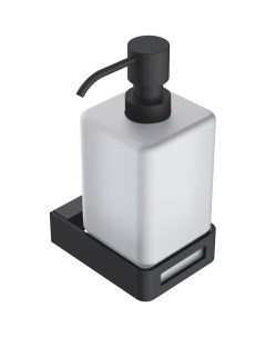 Дозатор для жидкого мыла Q 10957 B Черный матовый Boheme