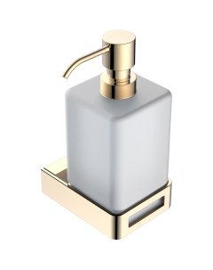 Дозатор для жидкого мыла Q 10957 G Золото Boheme