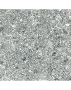 Керамогранит Terrazzo темно серый неполированный TR026060N 60x60 см Pieza ceramica