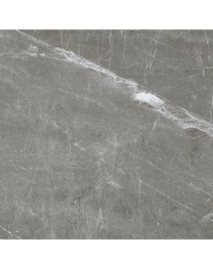 Керамогранит Patara Grigio I серый полированный 60х60 см Laparet