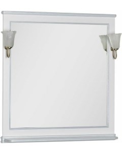 Зеркало Валенса 100 180290 Белое Aquanet