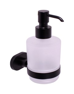 Дозатор для жидкого мыла Yukon YUA0303CMAT Черный матовый Rav slezak