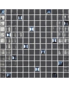 Стеклянная мозаика Edna Mix 828 Черный 31 7х31 7 см Vidrepur