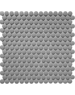 Керамическая мозаика Non Slip Hexagon Penny Round Dark Grey Antislip JNK82021 30 9x31 5 см Starmosaic
