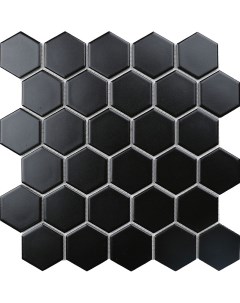 Керамическая мозаика Hexagon small Black Matt MT83000 IDL4810 26 5x27 8 см Starmosaic