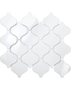 Керамическая мозаика Latern White Glossy DA40015 DL1001 24 6x28 см Starmosaic