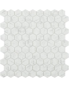 Стеклянная мозаика Hex Marbles 4300 30 7х31 7 см Vidrepur