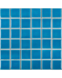 Керамическая мозаика Homework Crackle Light Blue Glossy LWWB80082 30 6x30 6 см Starmosaic