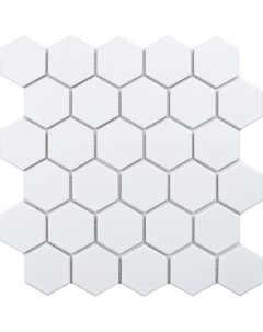 Керамическая мозаика Hexagon small White Matt MT31000 LJ5108 IDL1005 26 5x27 8 см Starmosaic