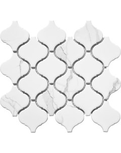 Керамическая мозаика Latern Carrara Matt PMDA84033 24 6x28 см Starmosaic