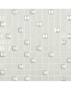 Стеклянная мозаика Edna Mix 100 Белый 31 7х31 7 см Vidrepur